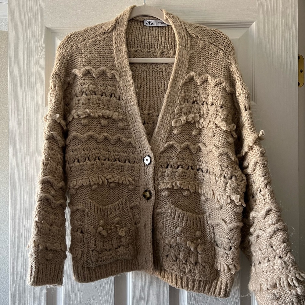 ZARA- Knit Cardigan